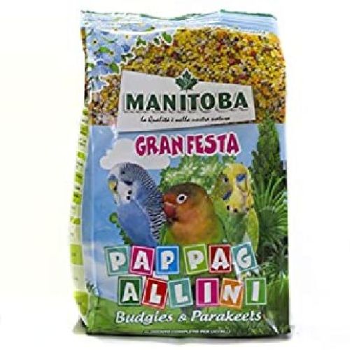 GRAN FESTA ESOTICO MIX 500GR <br/> Mangime Pappagalli e uccelli Esotici
