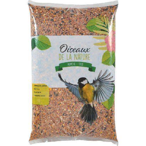 MIX DI SEMI 2 KG UCCELLI SELVATICI <br/> Mangime e Mangiatoie Uccelli Selvatici