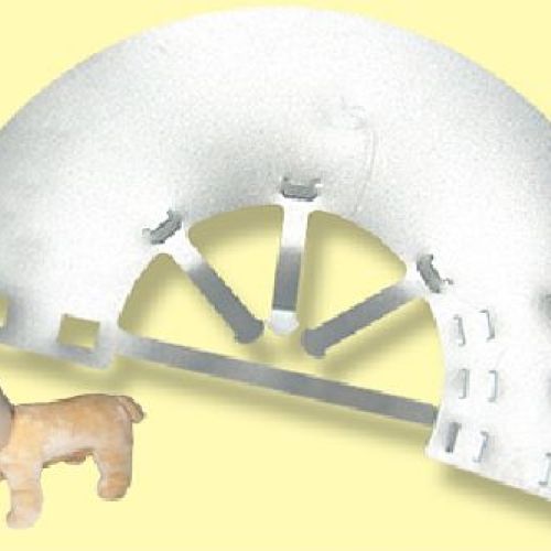 Collare chirurgico Elisabetta XS (10cm) <br/> Traversine e Salviette Cane