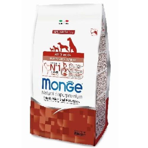 MONGE ALL BREEDS PUPPY AGNELLO KG 2,5 <br/> Cibo Secco per Cani