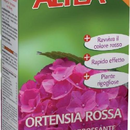 Altea Ortensia Rossa 500 gr <br/> Concime per Piante da Esterno