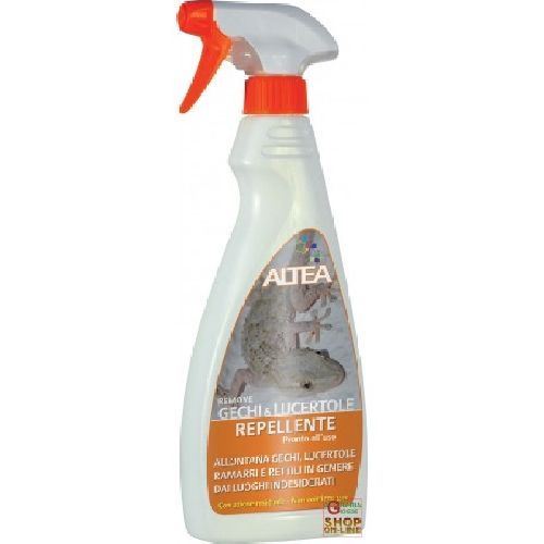 ALTEA REMOVE GECHI E LUCERTOLE 500 ML REPELLENTE RETTILI <br/> Repellente e Dissuasore di Animali
