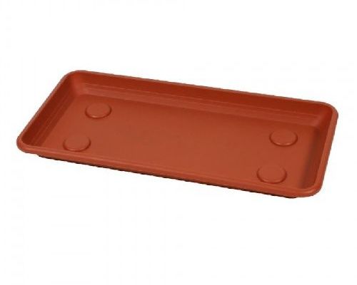 SOTTOFIORIERA ANTHEA 80CM TERRACOTTA <br/> Vasi e Accessori in Plastica