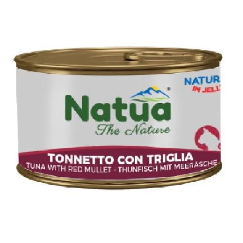 NATUA JELLY CAT TONNETTO CON TRIGLIA 85 GR <br/> Cibo Umido per Gatti