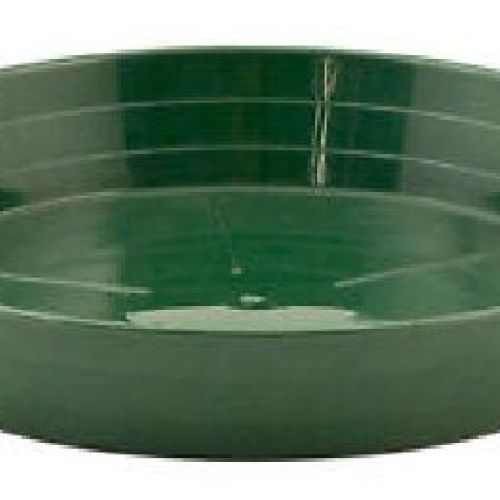 SOTTOVASO plastica CM.30 verde <br/> Vasi e Accessori in Plastica