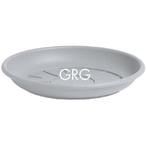 Sottovaso Domus cm 42 grigio <br/> Vasi e Accessori in Plastica