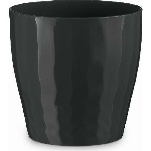 VASO B-LIVING CM 17 ANTRACITE <br/> Vasi e Accessori in Plastica