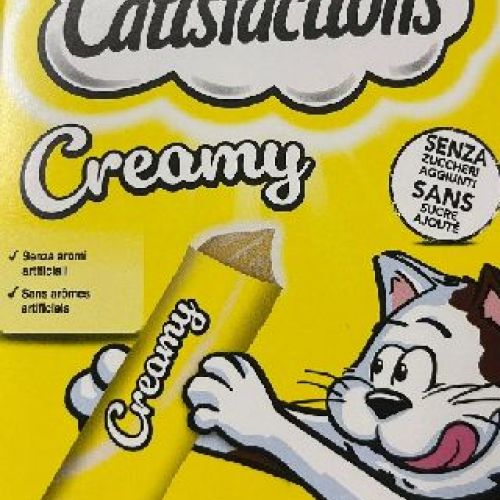 CATISFACTION CREAMY FORMAGGIO 40 GR <br/> Snack e Premi per Gatti
