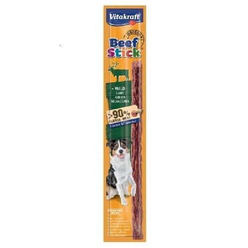 VITAKRAFT BEEF STICK CON SELVAGGINA 12 GR <br/> Snack e Premi per Cani
