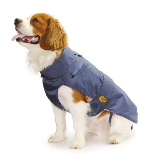 CAPPOTTO IMP. CON AGNELLINO TG. 33 BLU <br/> Guinzagli, Collari e Pettorine