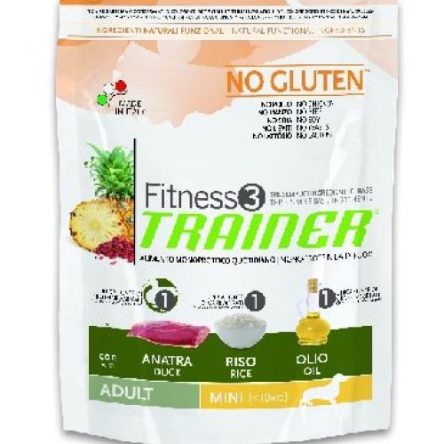 Natural Trainer Sensitive No Gluten Mini ANATRA 2kg <br/> Cibo Secco per Cani