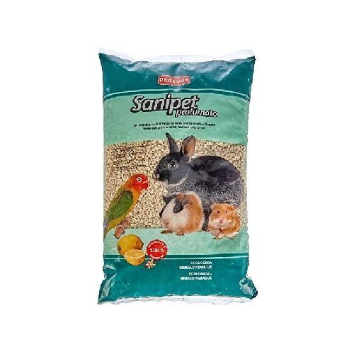 SANIPET TUTOLO DI MAIS LIMONE 10 LITRI <br/> Cibo e Lettiere Roditori