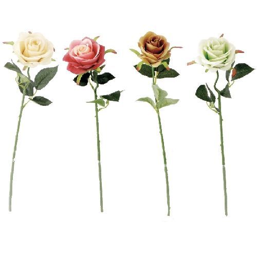 73651 ROSA PER DECORAZIONE CM51 <br/> Fiori Finti e Piante Finte