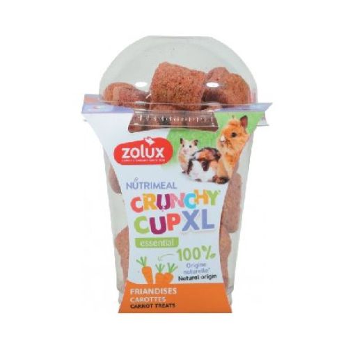 Crunchy cup XL carota 110GR <br/> Cibo e Lettiere Roditori