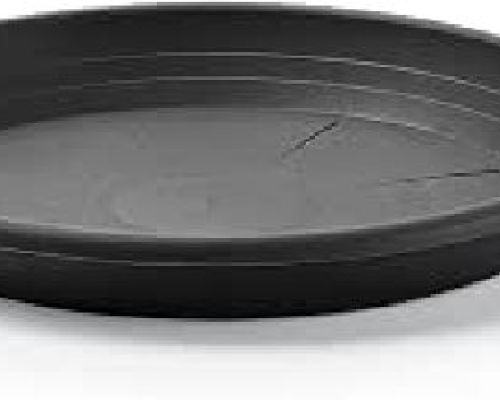 SOTTOVASO CILINDRO CM 28 ANTRACITE <br/> Vasi e Accessori in Plastica