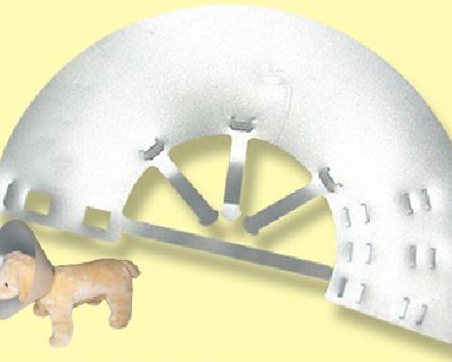 Collare chirurgico Elisabetta M (15cm) <br/> Traversine e Salviette Cane