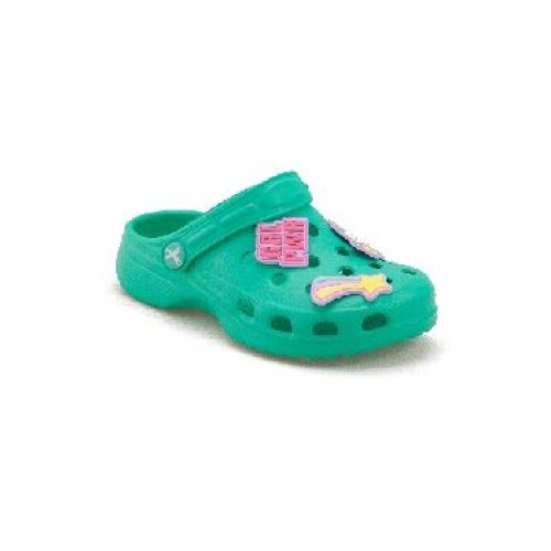 CIABATTE BIMBA TG34 UNICORNO VERDE <br/> Abbigliamento Giardino e Orto